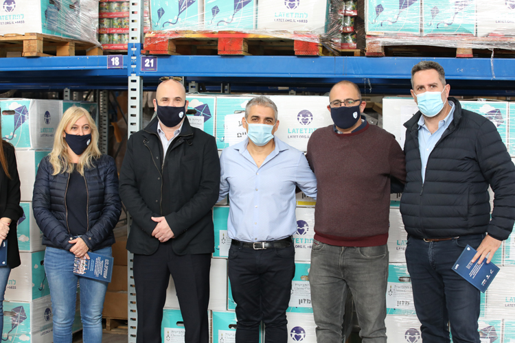 יותר מ-11,000 סלי מזון חולקו במסגרת המיזם "#מחויבים_לכם"